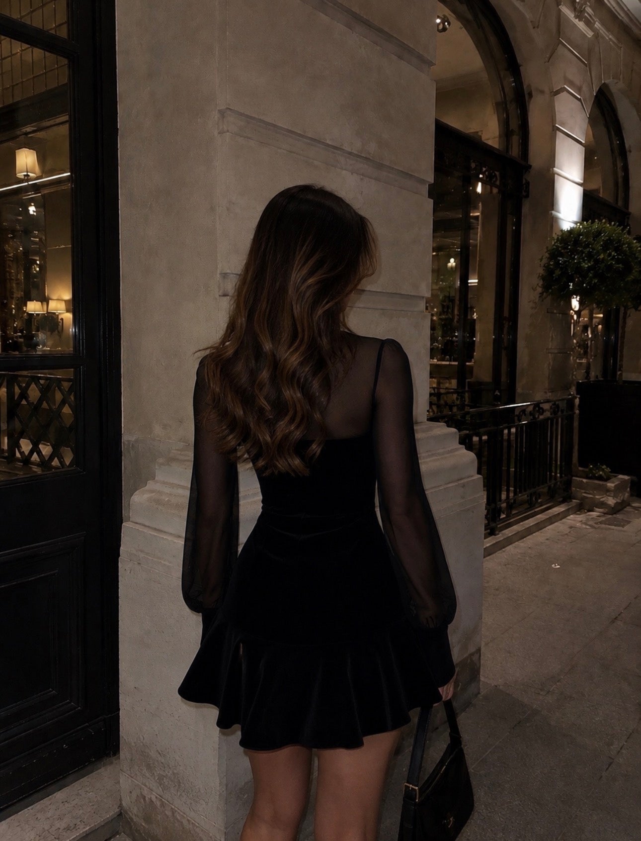 Papillon Noir Dress